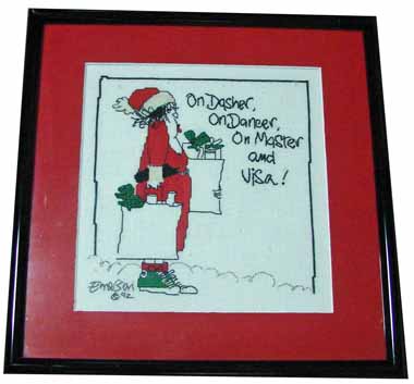 Gisela Ritchie's needlework